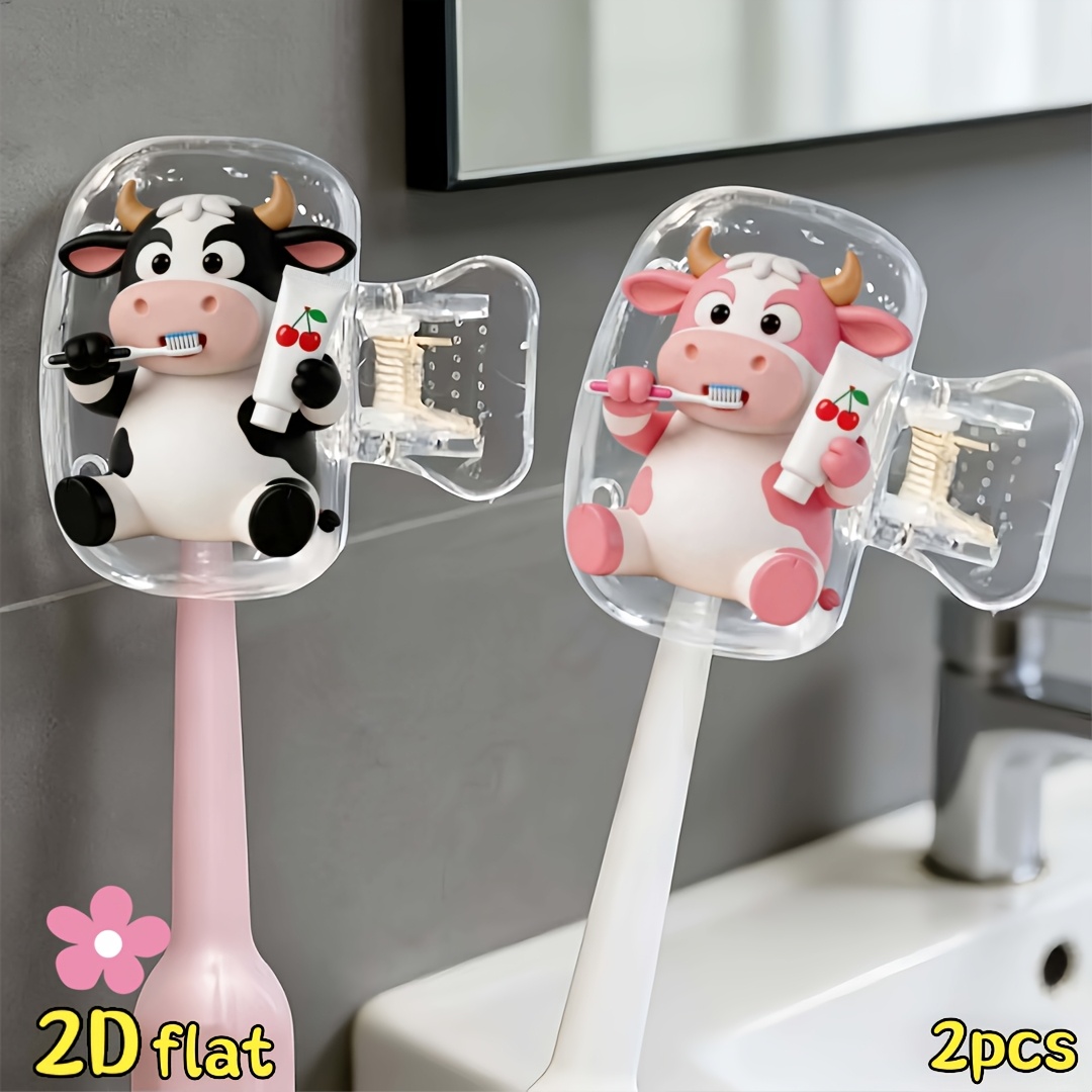 Home Essentials Bathroom Storage - 2 szt. uchwytów na szczoteczki do