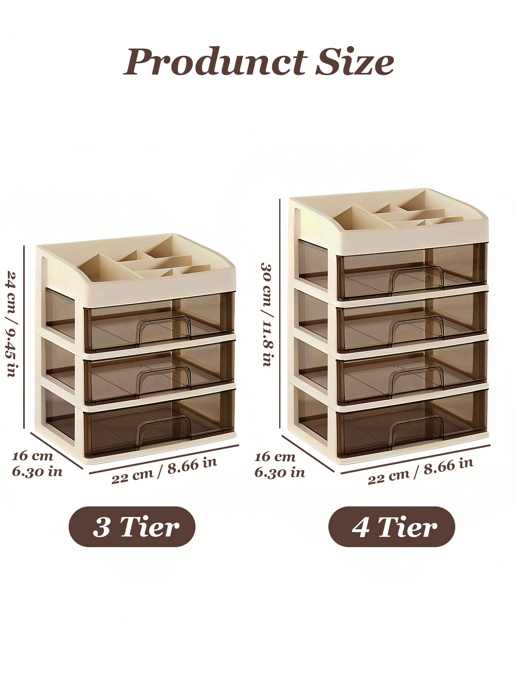 Organizer do kosmetyków, szufl – Home Essentials Bathroom Storage recenzja i cena